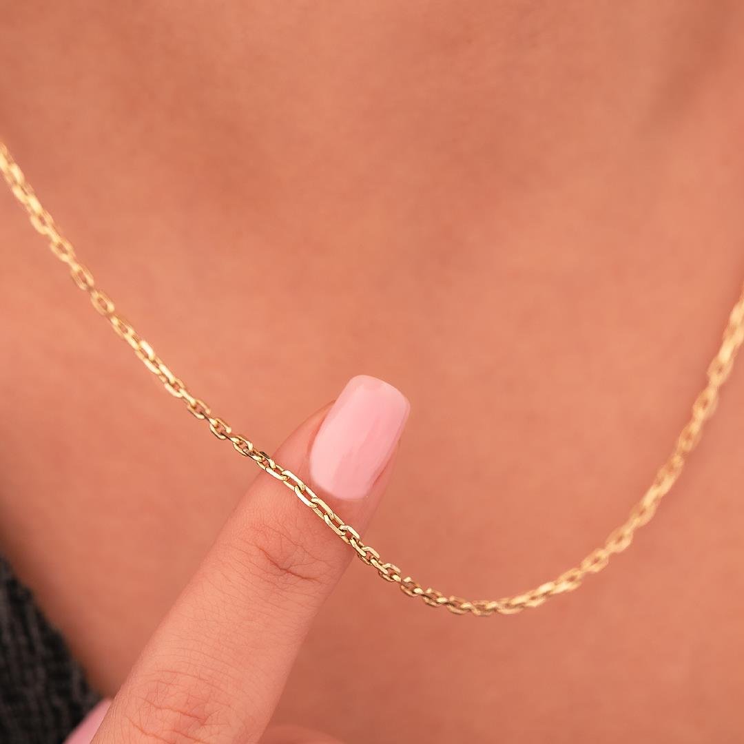 Trend Forse Zincir 14 Ayar Altın