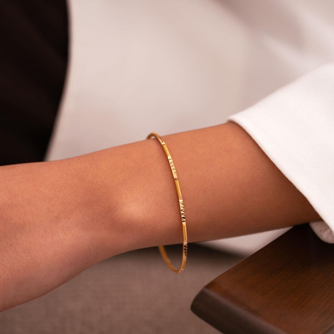 10 Gram 22 Ayar Altın Yıldız Ajda Bilezik