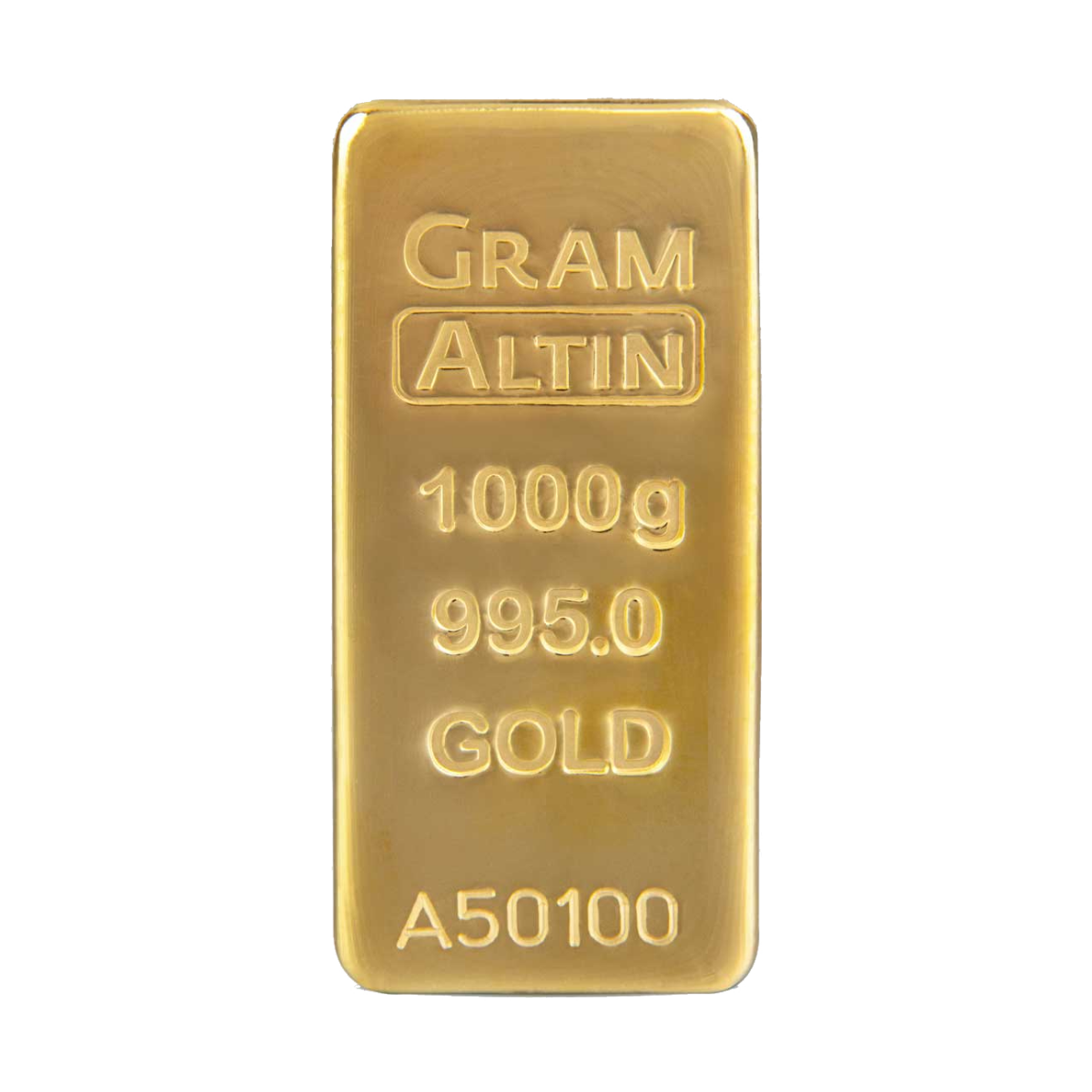 1000 Gr 24 Ayar Külçe Altın