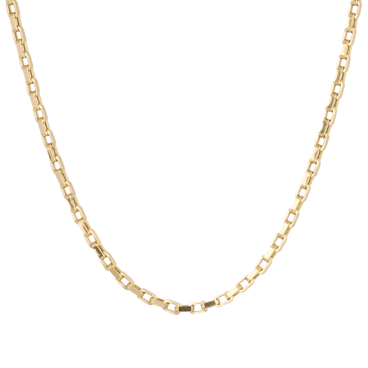 14 Ayar 2 Mm Altın Ataç Modeli Zincir