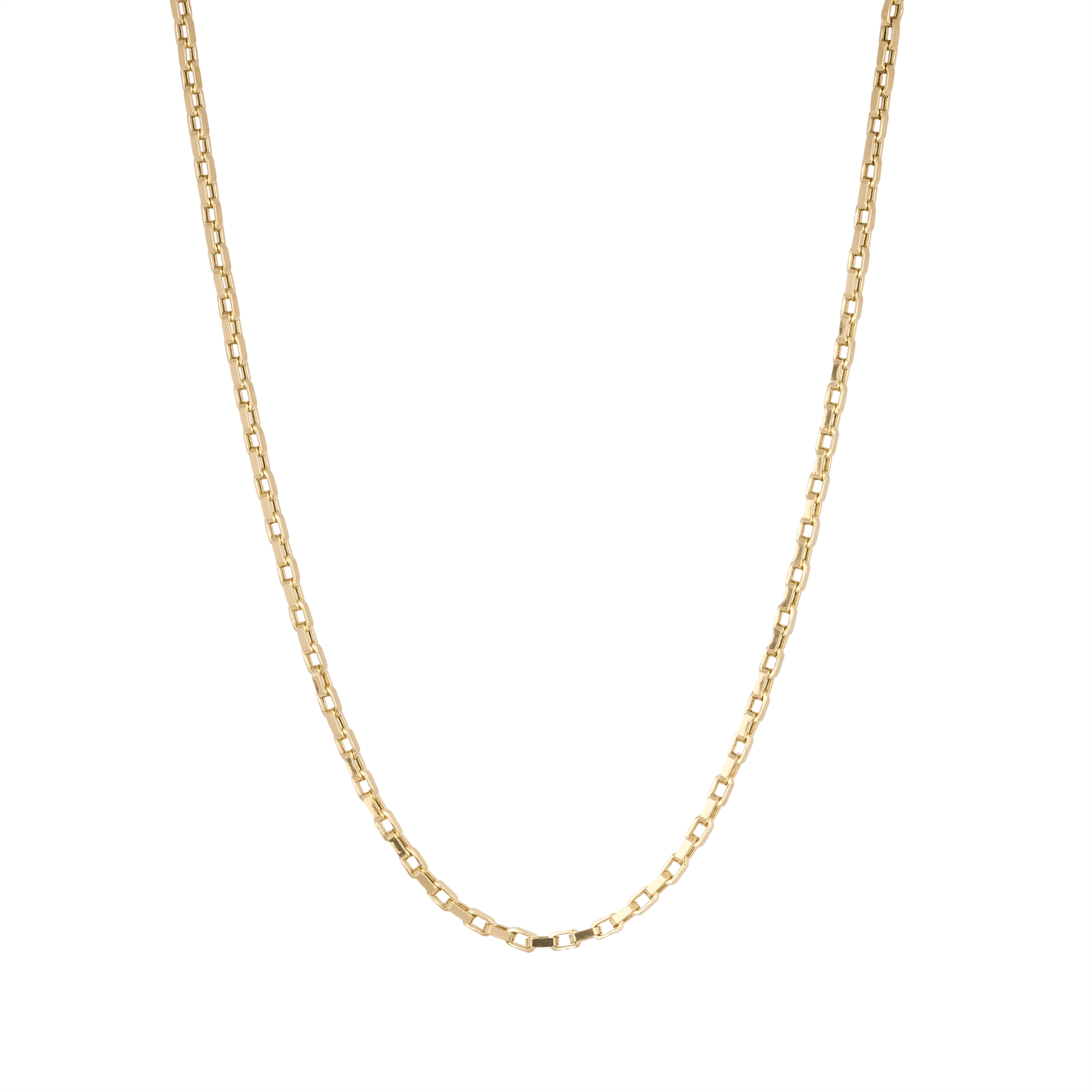 14 Ayar 4 Mm Altın Ataç Modeli Zincir