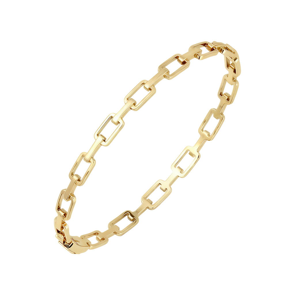 14 Ayar Altın Zincir Kelepçe Bilezik