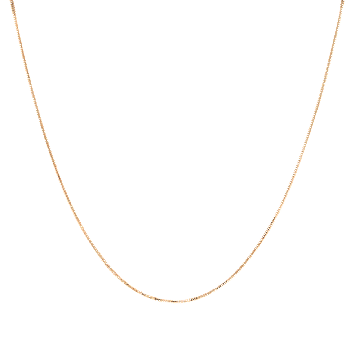 14 Ayar Balıksırtı Altın Zincir