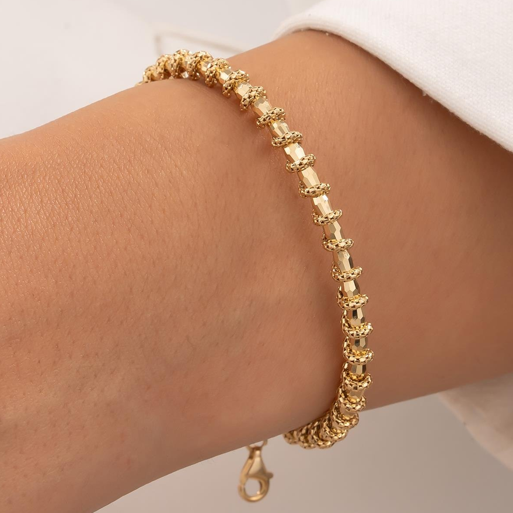 14 Ayar Tasarım  Altın Kelepçe