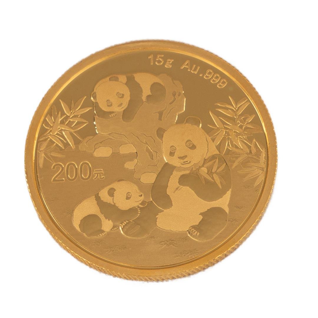 2025 Çin Panda Yılı Hatıra Para 24 Ayar 15.00 gr 