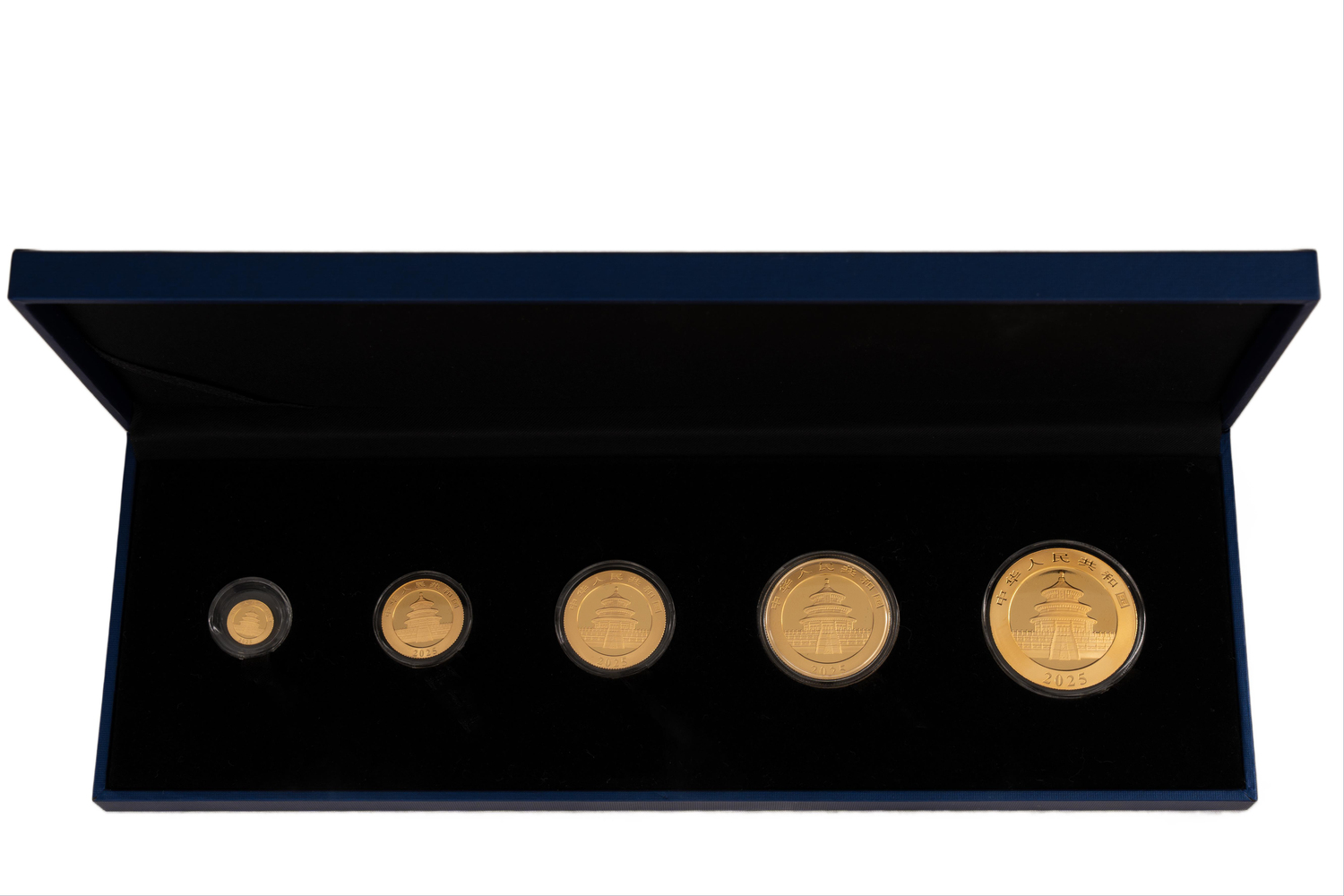 2025 Çin Panda Yılı Hatıra Para 24 Ayar SERİ 5 ADET