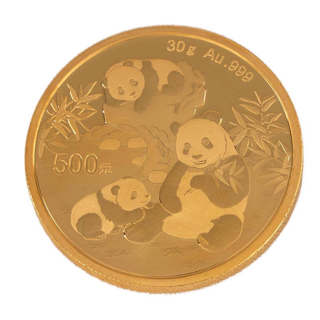 2025 Çin Panda Yılı Hatıra Para 24 Ayar 30.00 gr 