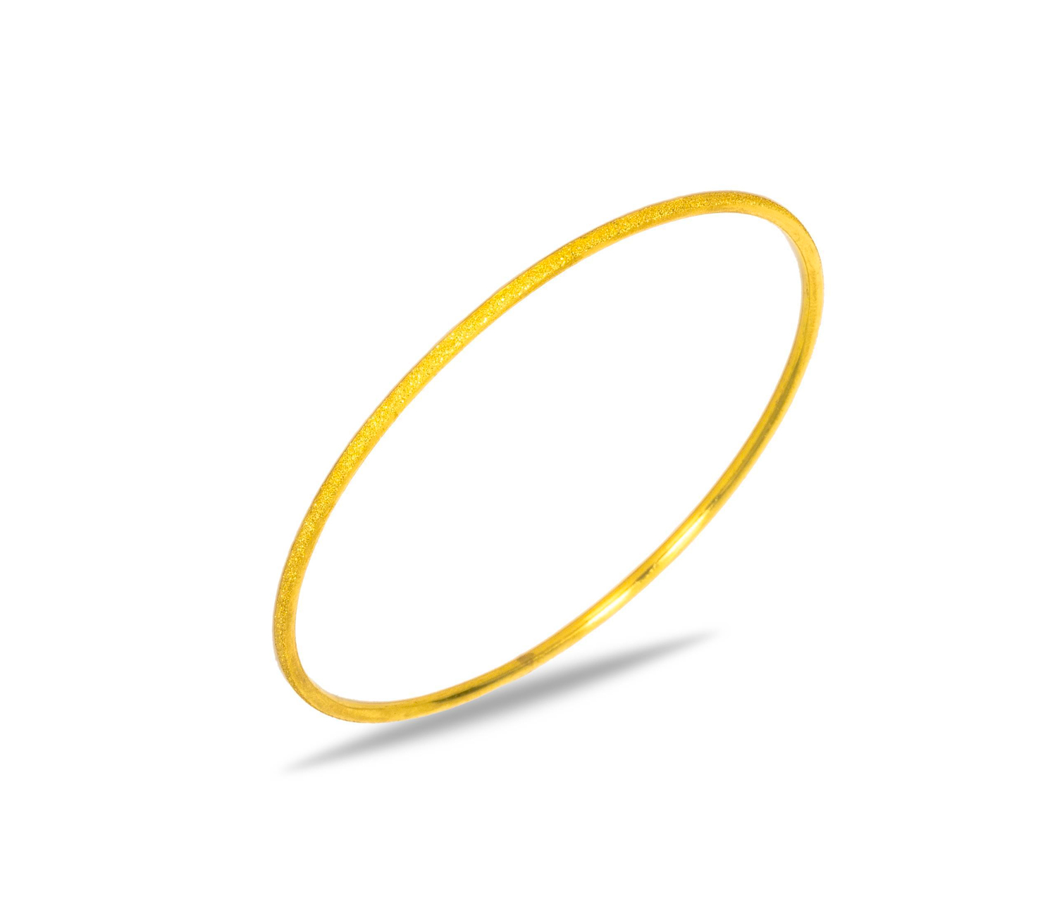 22 Ayar Altın Simli Ajda Bilezik 10 Gram