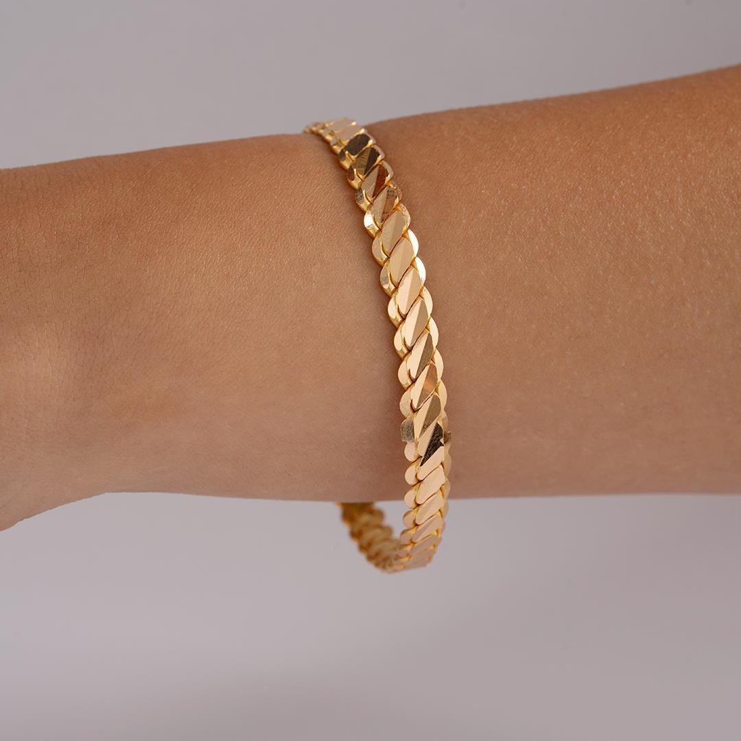 30 Gram (Gr) 3'lü Burma Bilezik 22 Ayar Yatırımlık İşçiliksiz