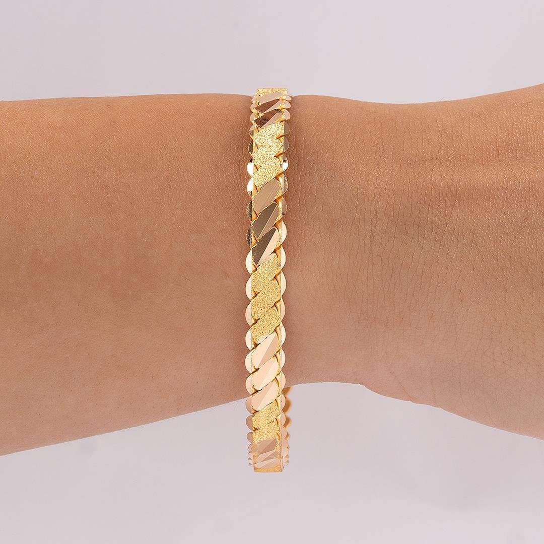 30 Gram Simli Üçlü Burma Bilezik