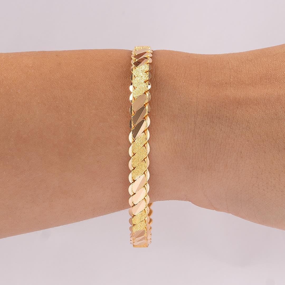 30 Gram Simli Üçlü Burma Bilezik