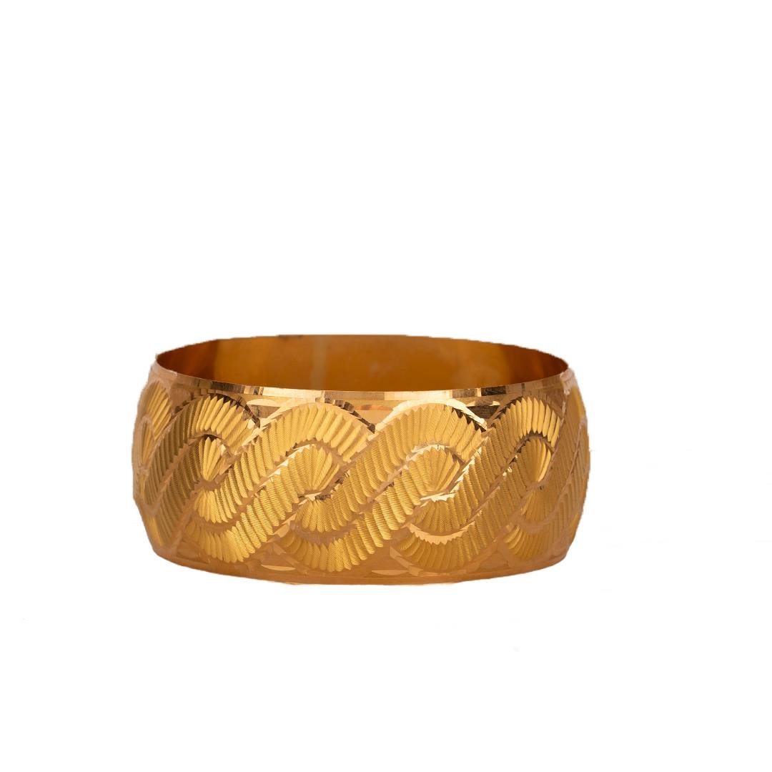 40 Gram (Gr) 40mm S Örgü Model Mega Bilezik 22 Ayar Yatırımlık İşçiliksiz