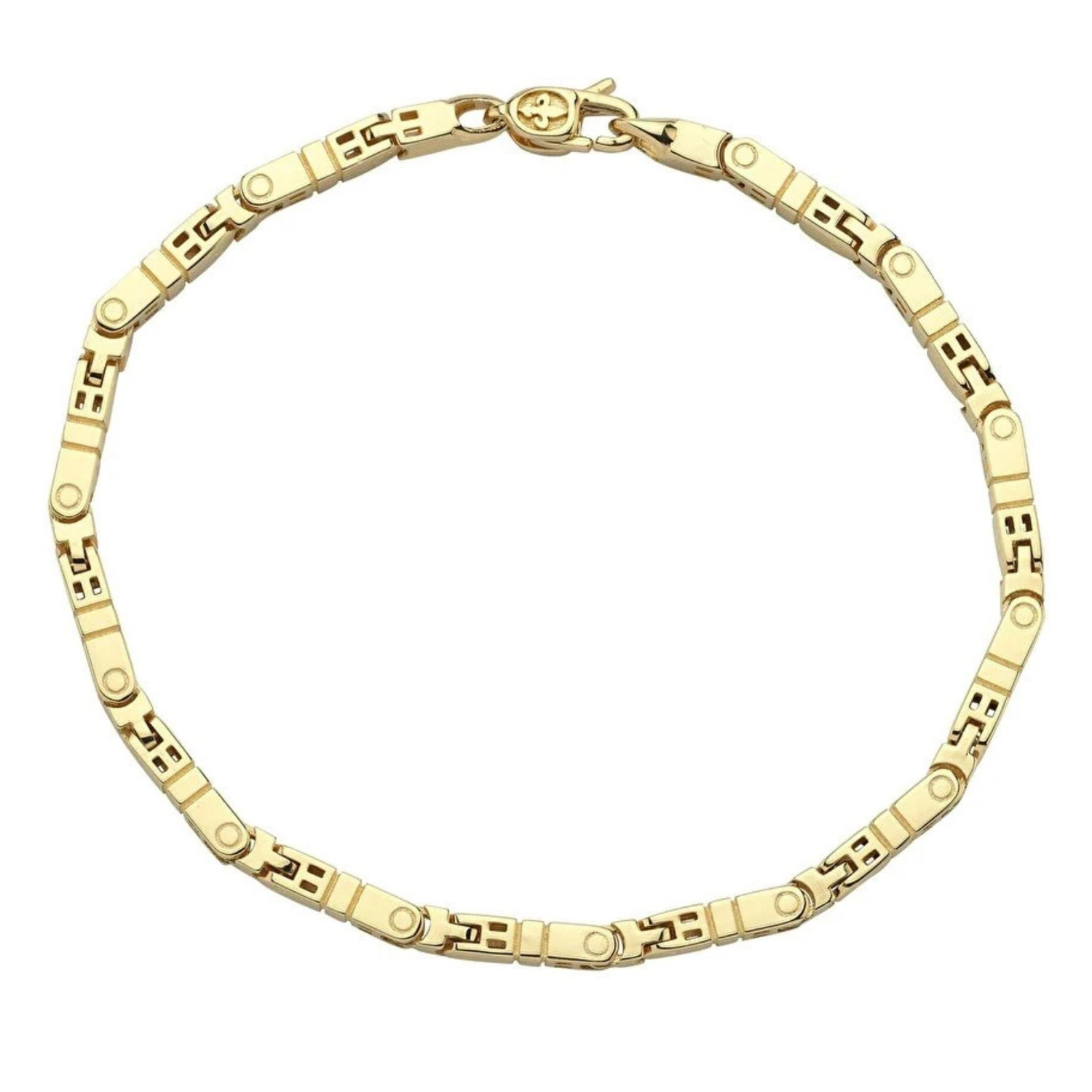 Altın Erkek Bilekliği