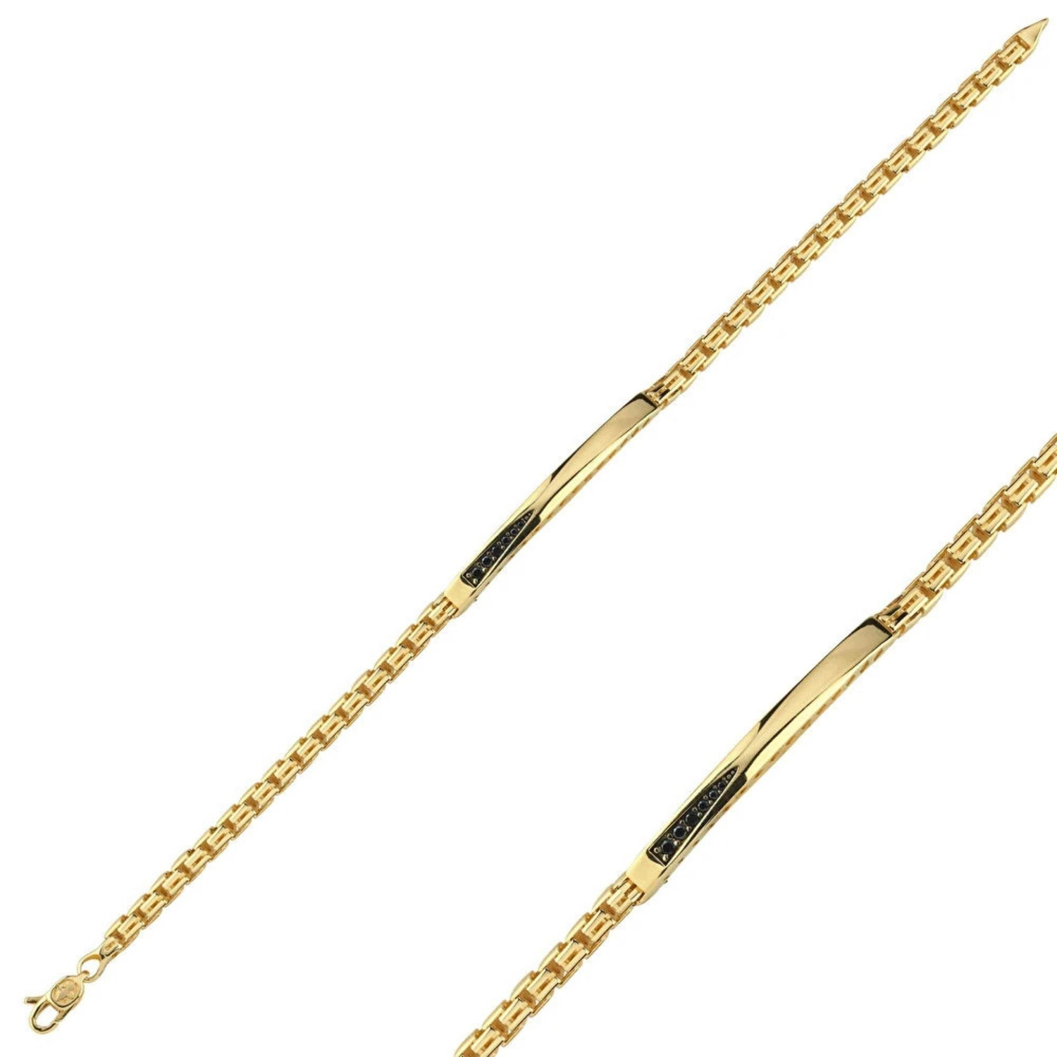 Altın Erkek Bilekliği