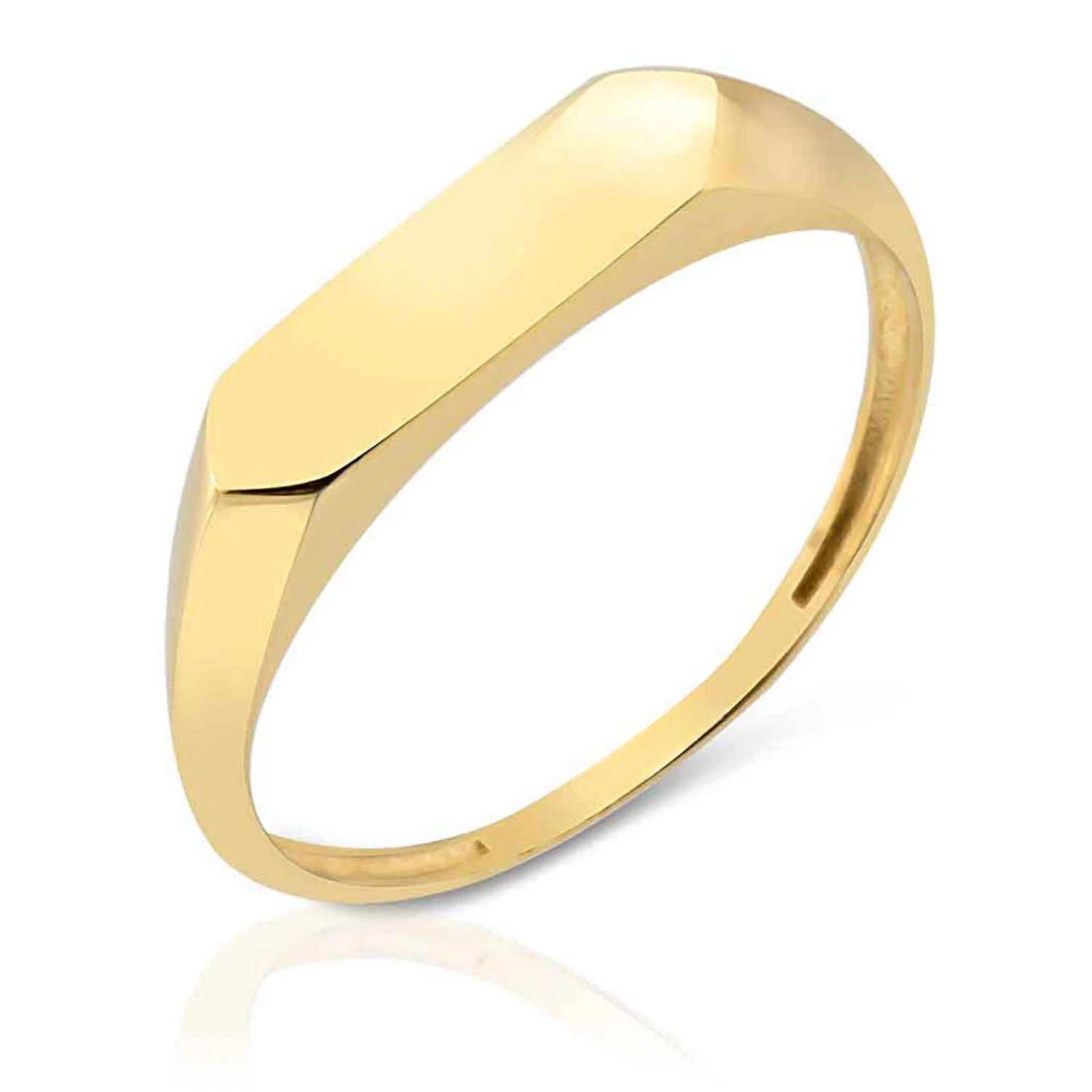 Altın Geometrik Yüzük