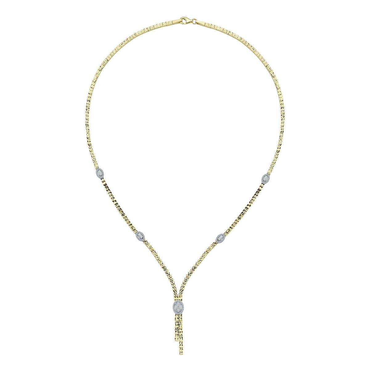 Altın Taşlı Kolye