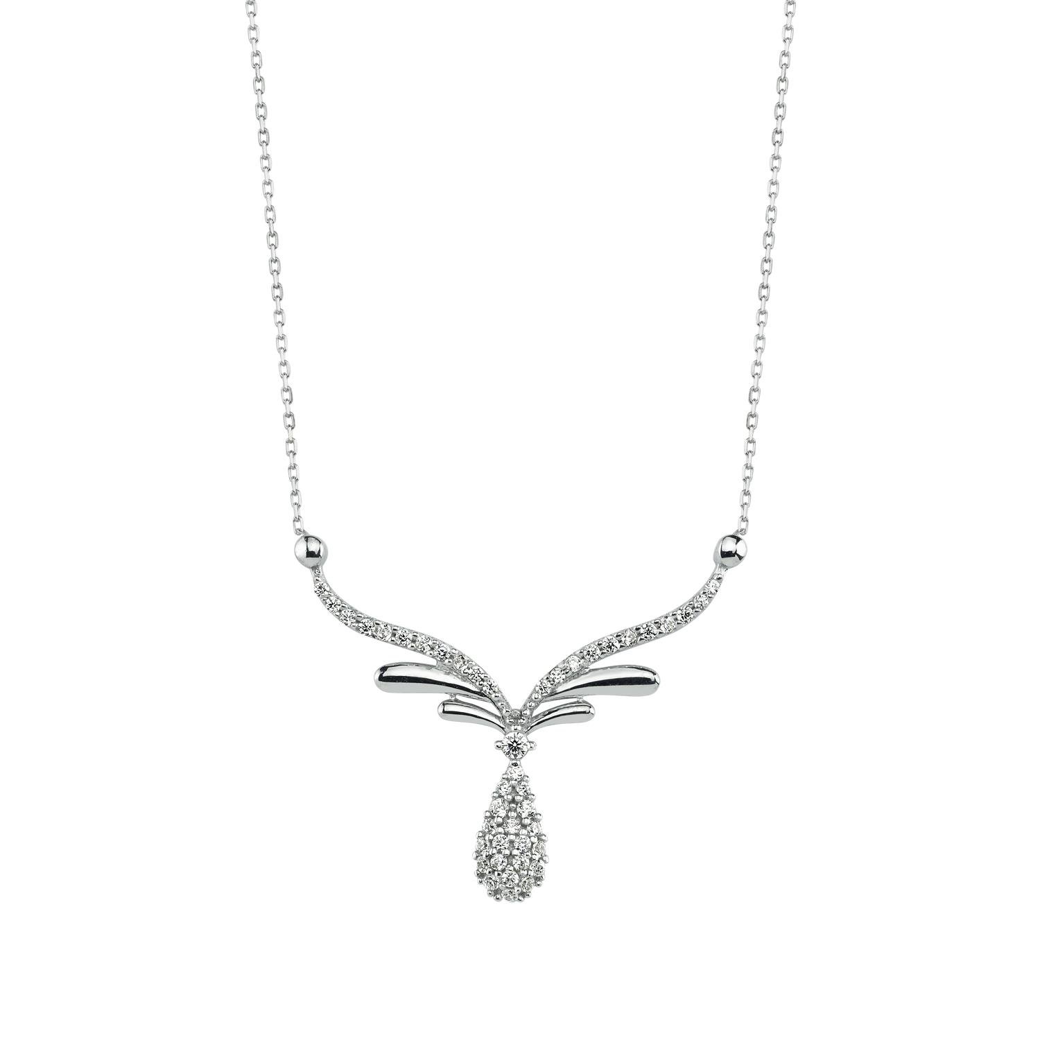 Altın Taşlı Kolye