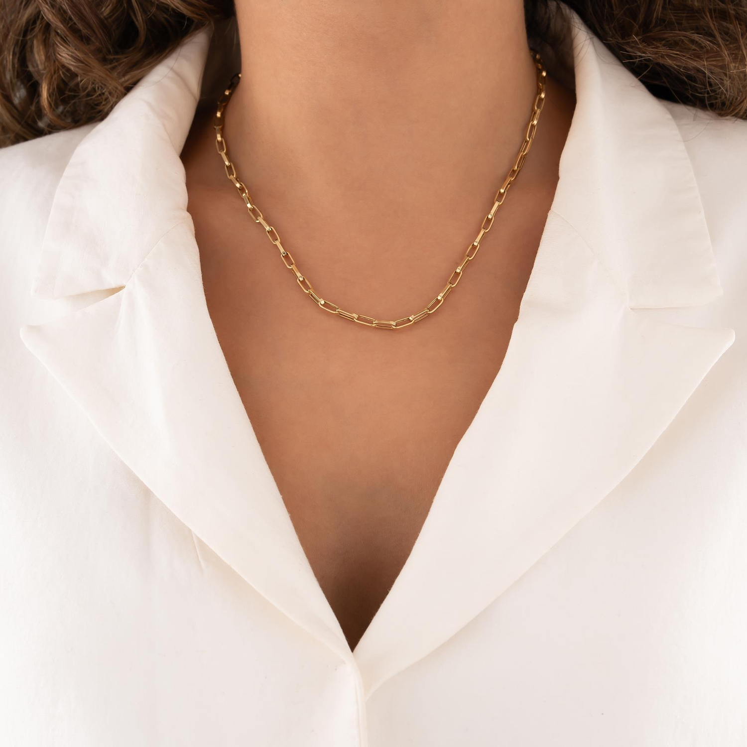 Ataç Model 14 Ayar Altın Zincir