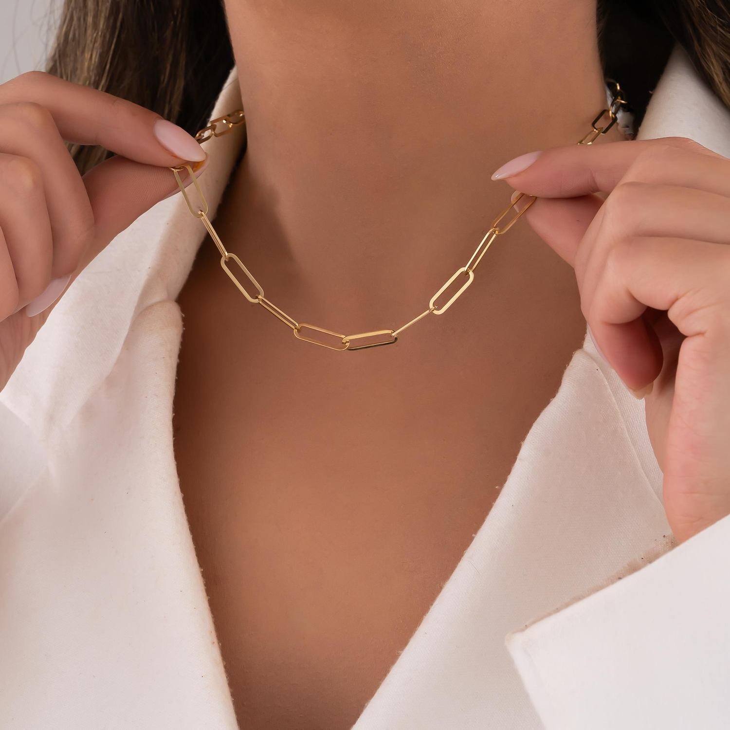 Ataç Model 14 Ayar Altın Zincir 5 mm