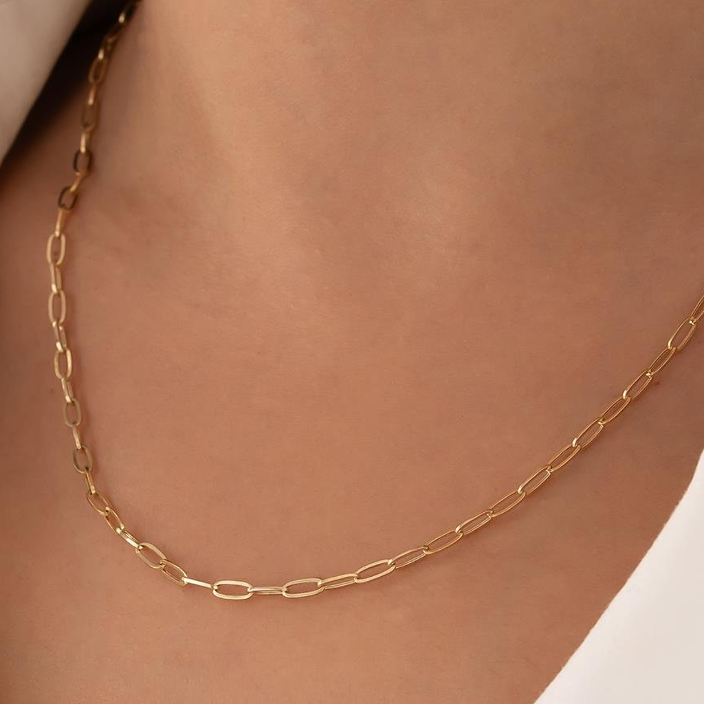 Ataç Model 14 Ayar Altın Zincir