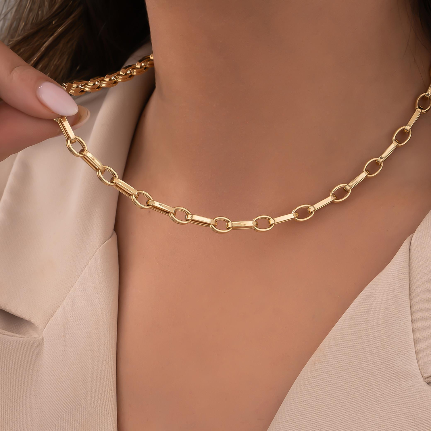 Ataç Zincir 14 Ayar Altın