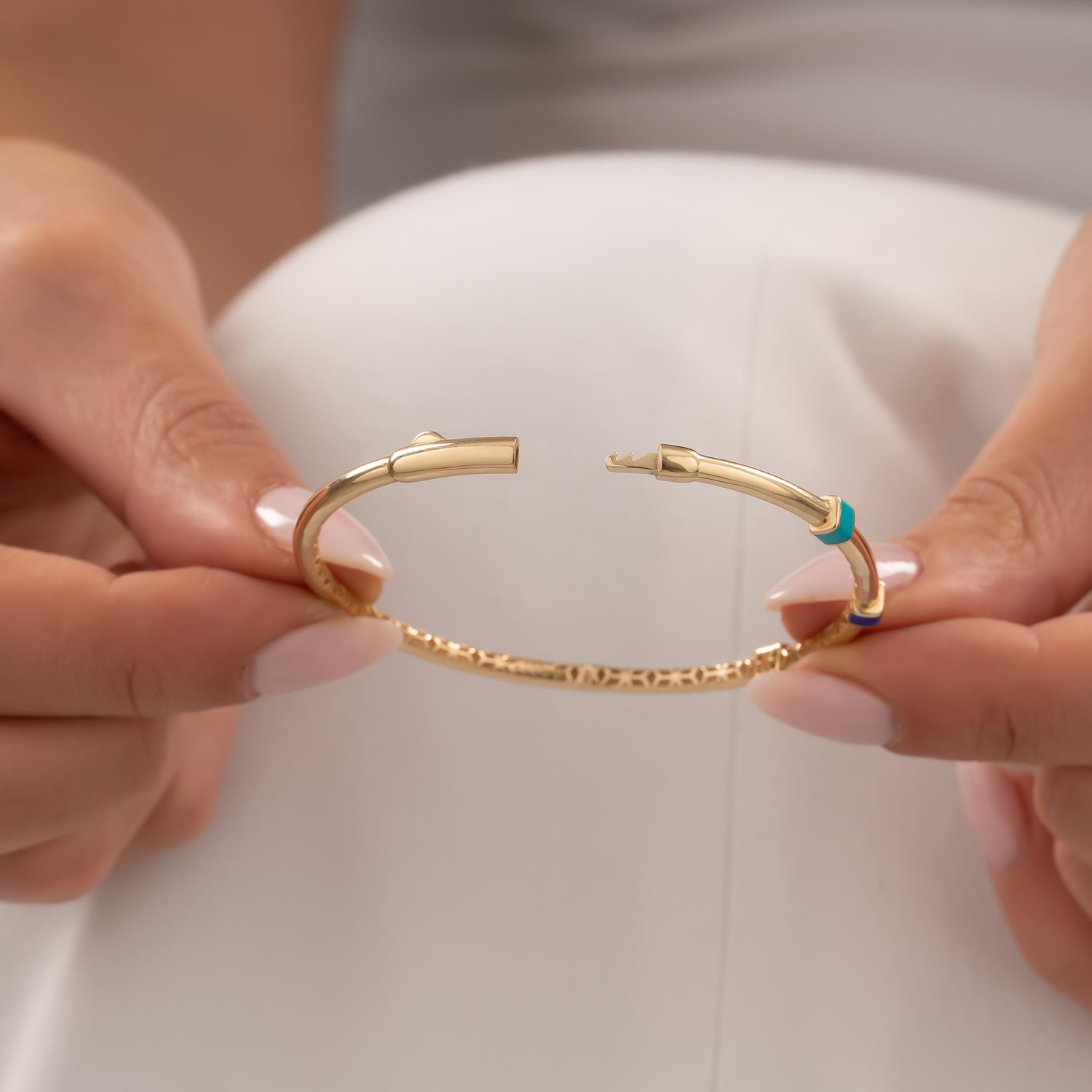 Cetaş 14 Ayar Altın Kelepçe