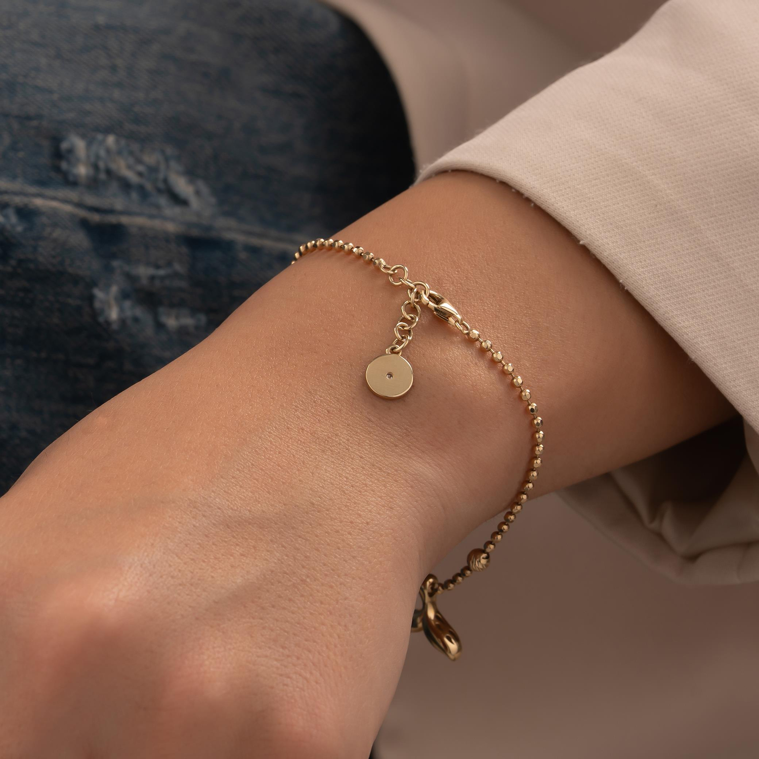 Cetaş Aqualis 14 Ayar Altın Bileklik