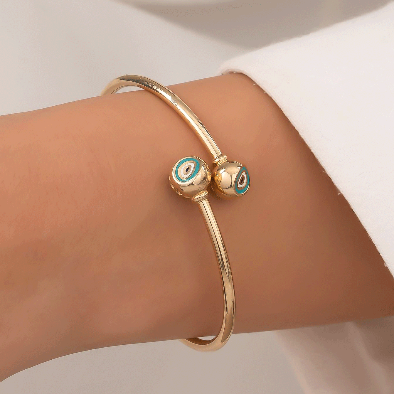 Cetaş Mineli 14 Ayar Altın Kelepçe