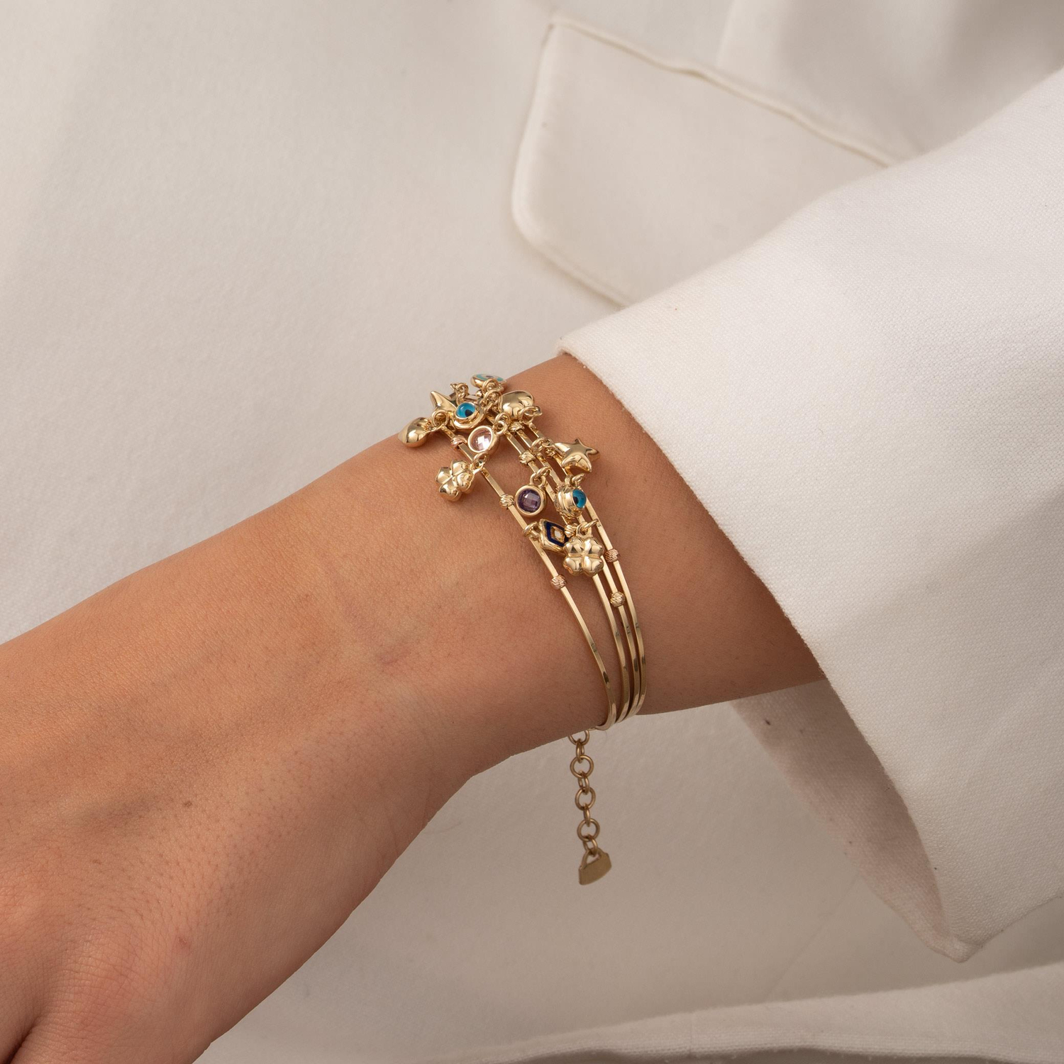 Cetaş Sallantılı 14 Ayar Altın Kelepçe