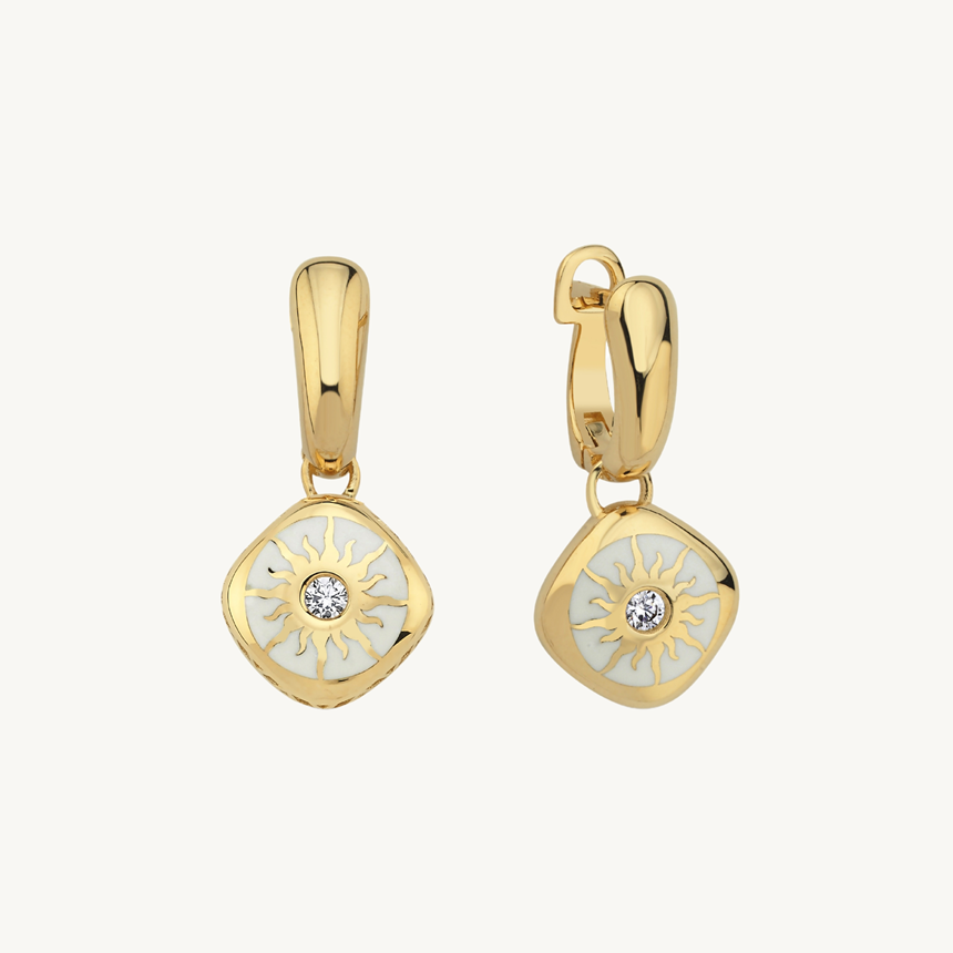 Cetaş Sole 14 Ayar Altın Küpe