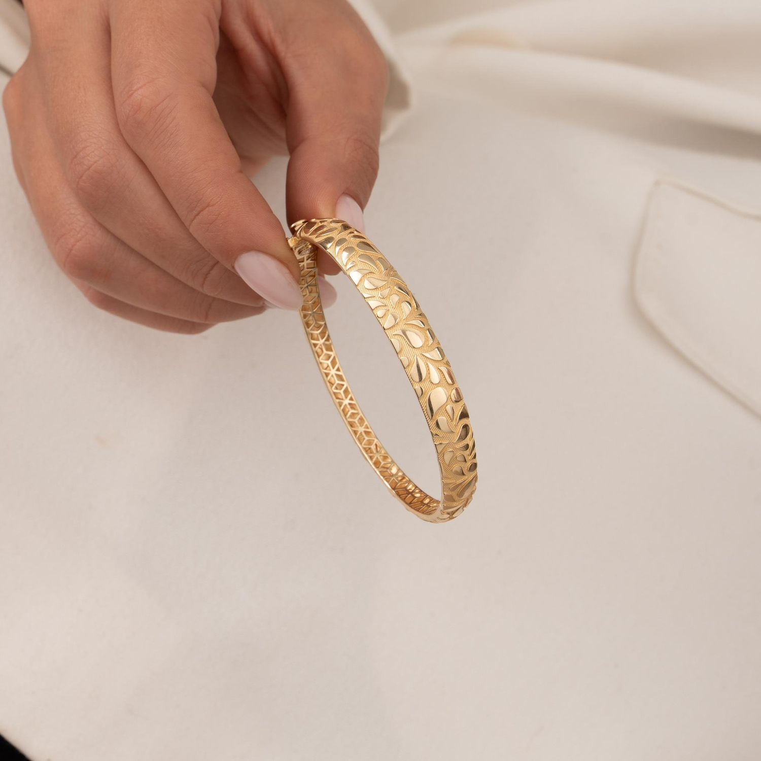 Cetaş Tasarım 14 Ayar Altın Kelepçe