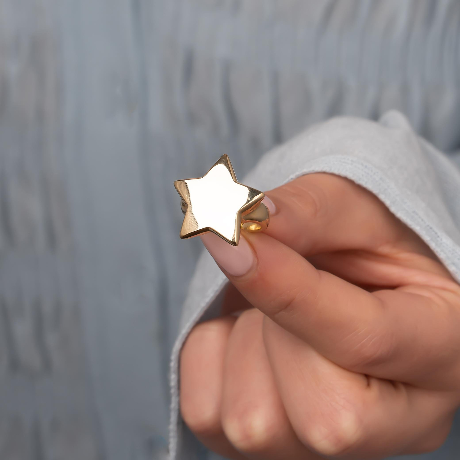 Cetaş Yıldız Figürlü Yüzük 14 Ayar Altın