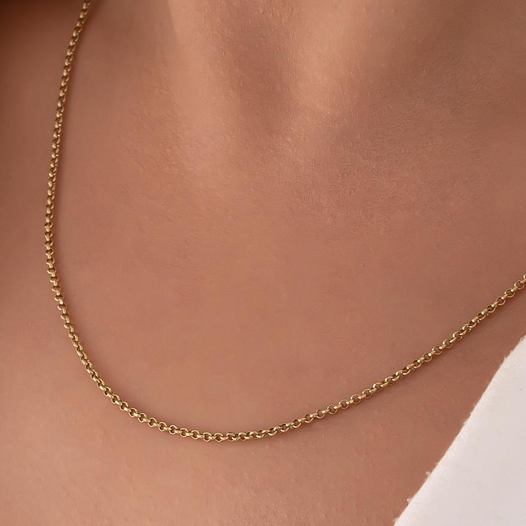 Doç Model Zincir 14 Ayar 1.5 Mm Altın