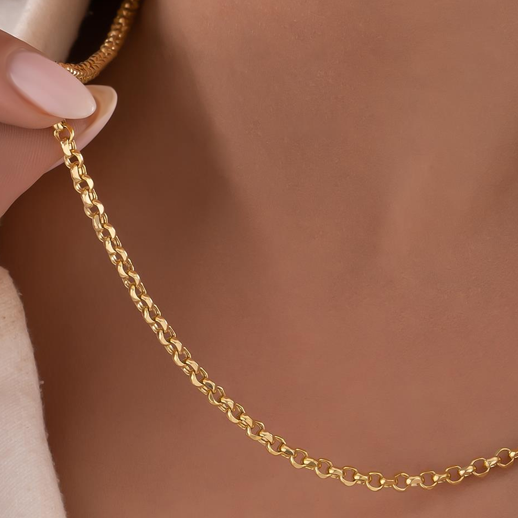 Doç Spor Zincir 14 Ayar Altın 5 Mm