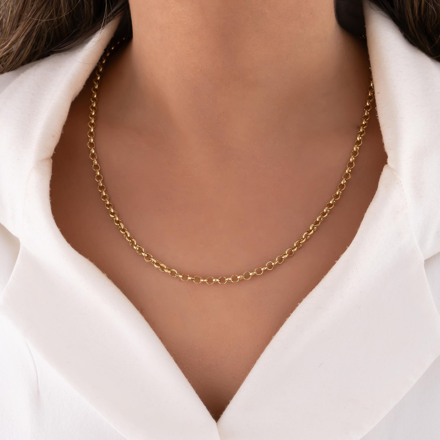 Doç Spor Zincir 14 Ayar Altın 5 Mm