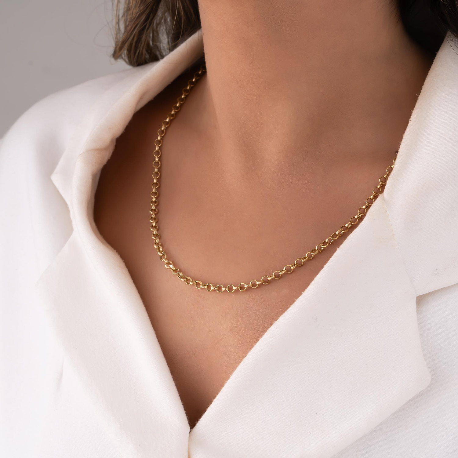 Doç Spor Zincir 14 Ayar Altın 5 Mm