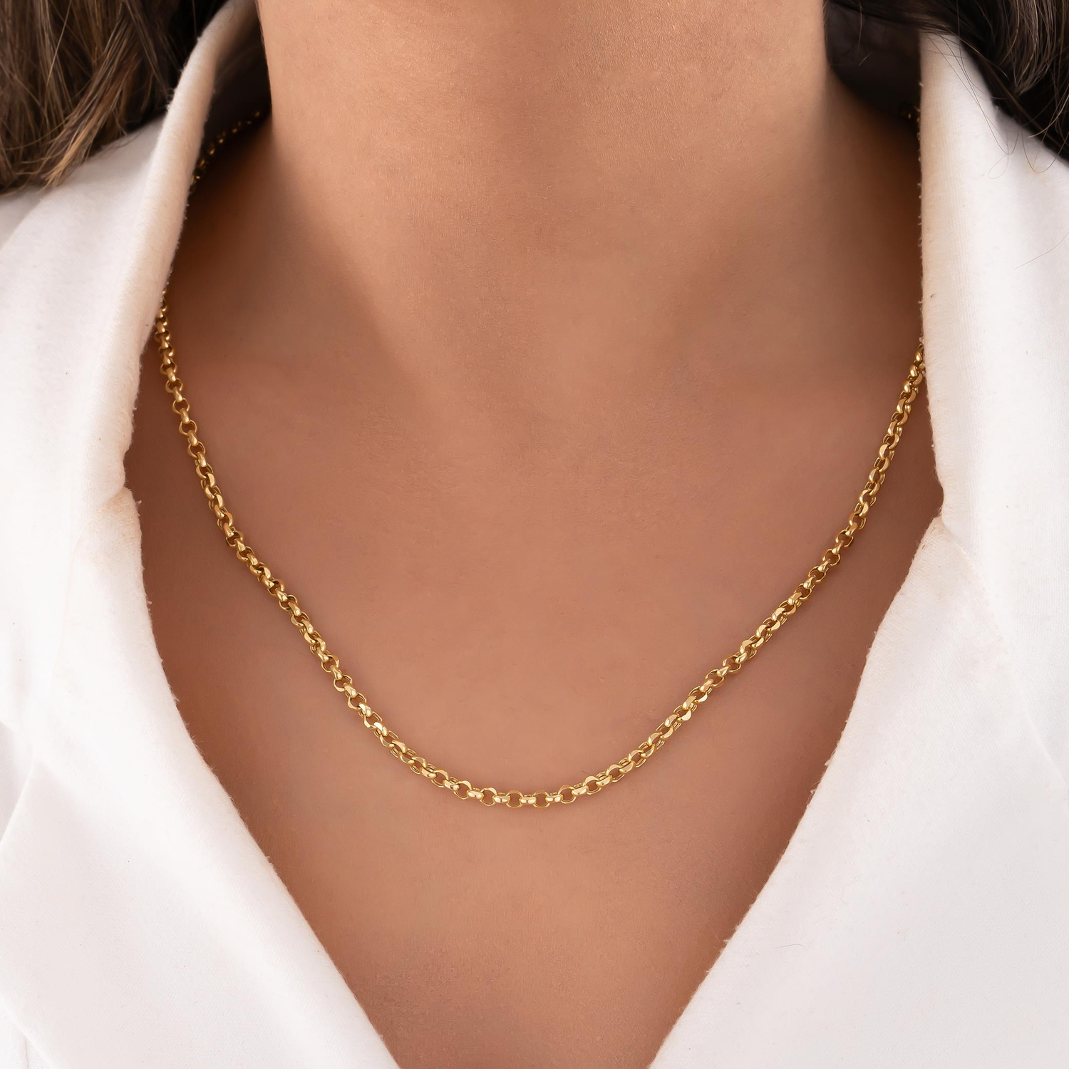 Doç Spor Zincir 14 Ayar Altın 5 Mm