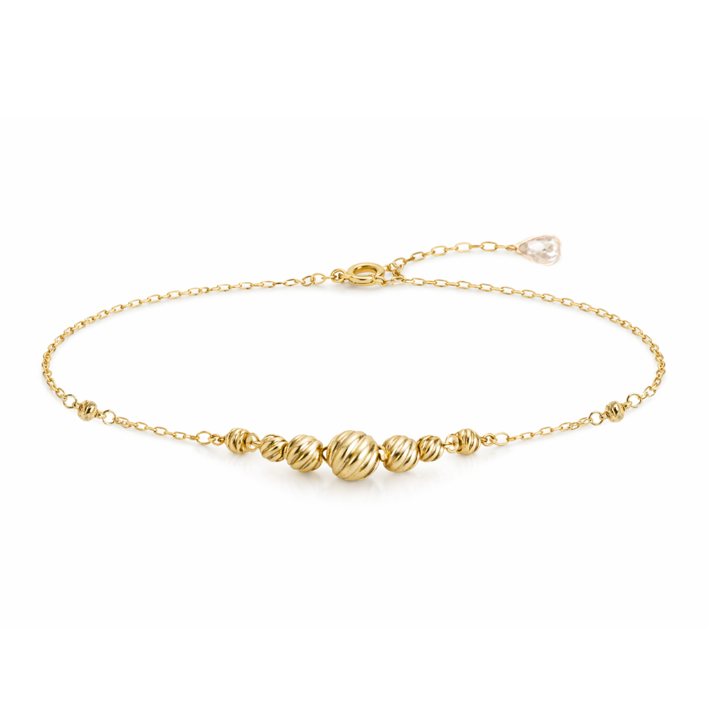 Dorika Minimal 14 Ayar Altın Bileklik