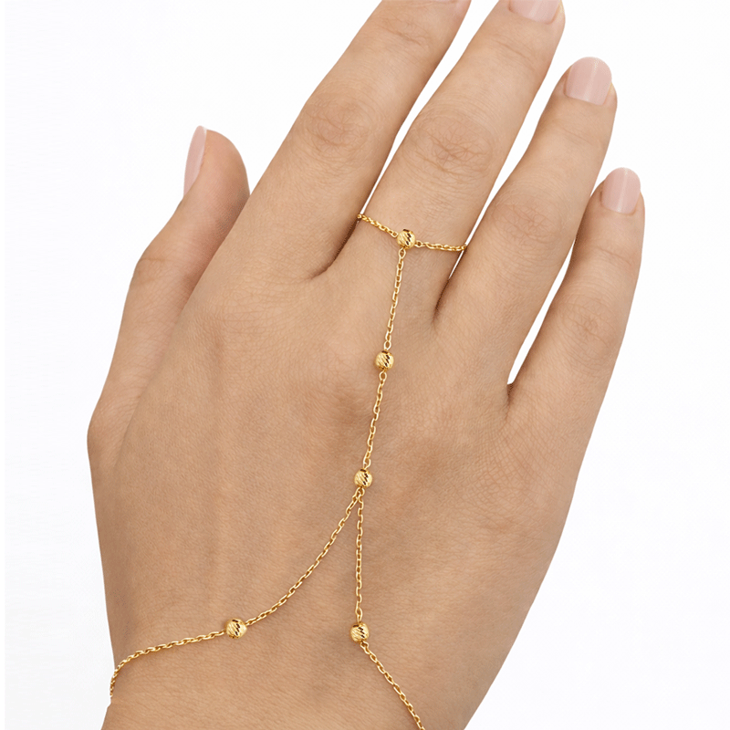 Dorikalı 14 Ayar Altın Şahmeran Bileklik