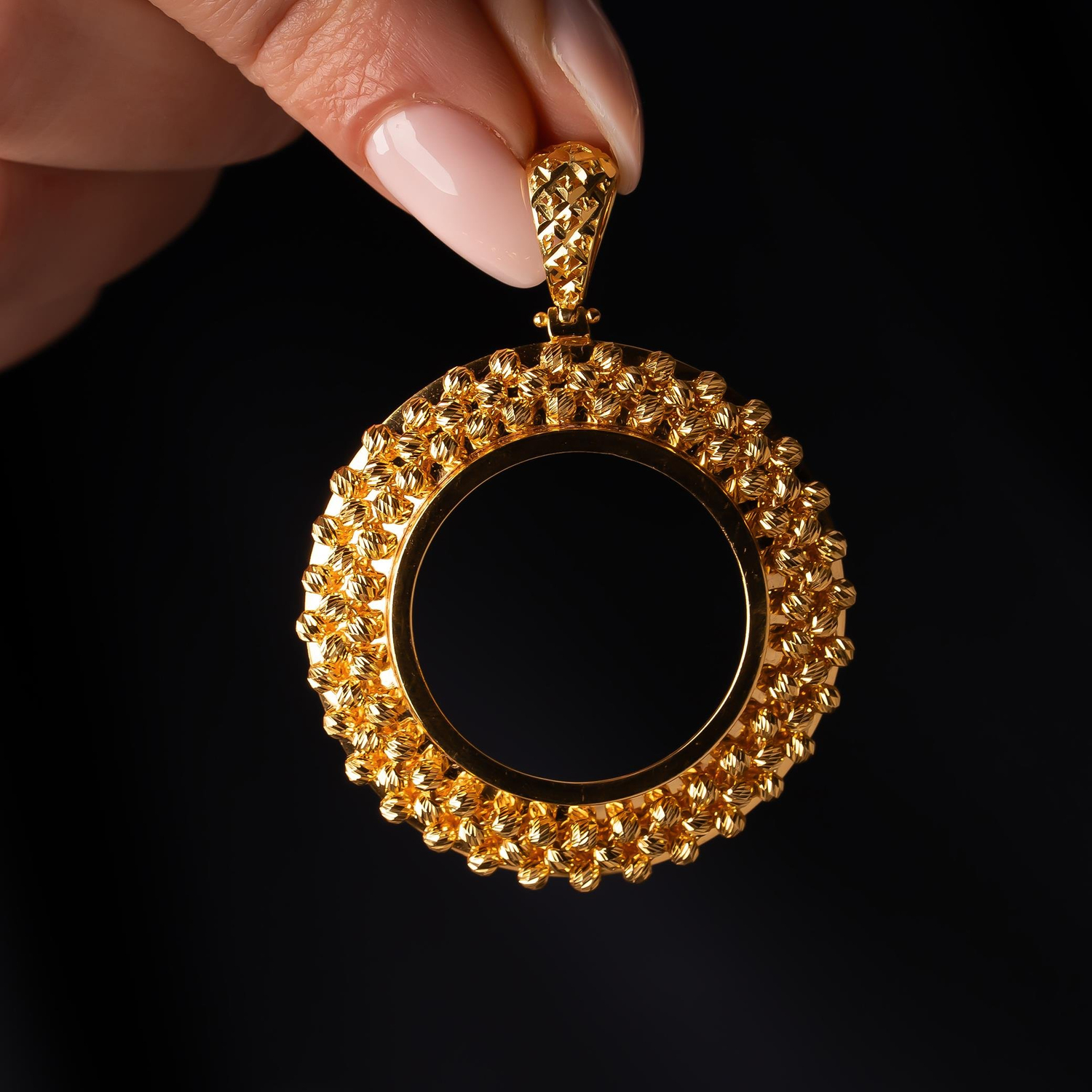 Dorikalı Tam Altın Çerçevesi 14 Ayar Altın