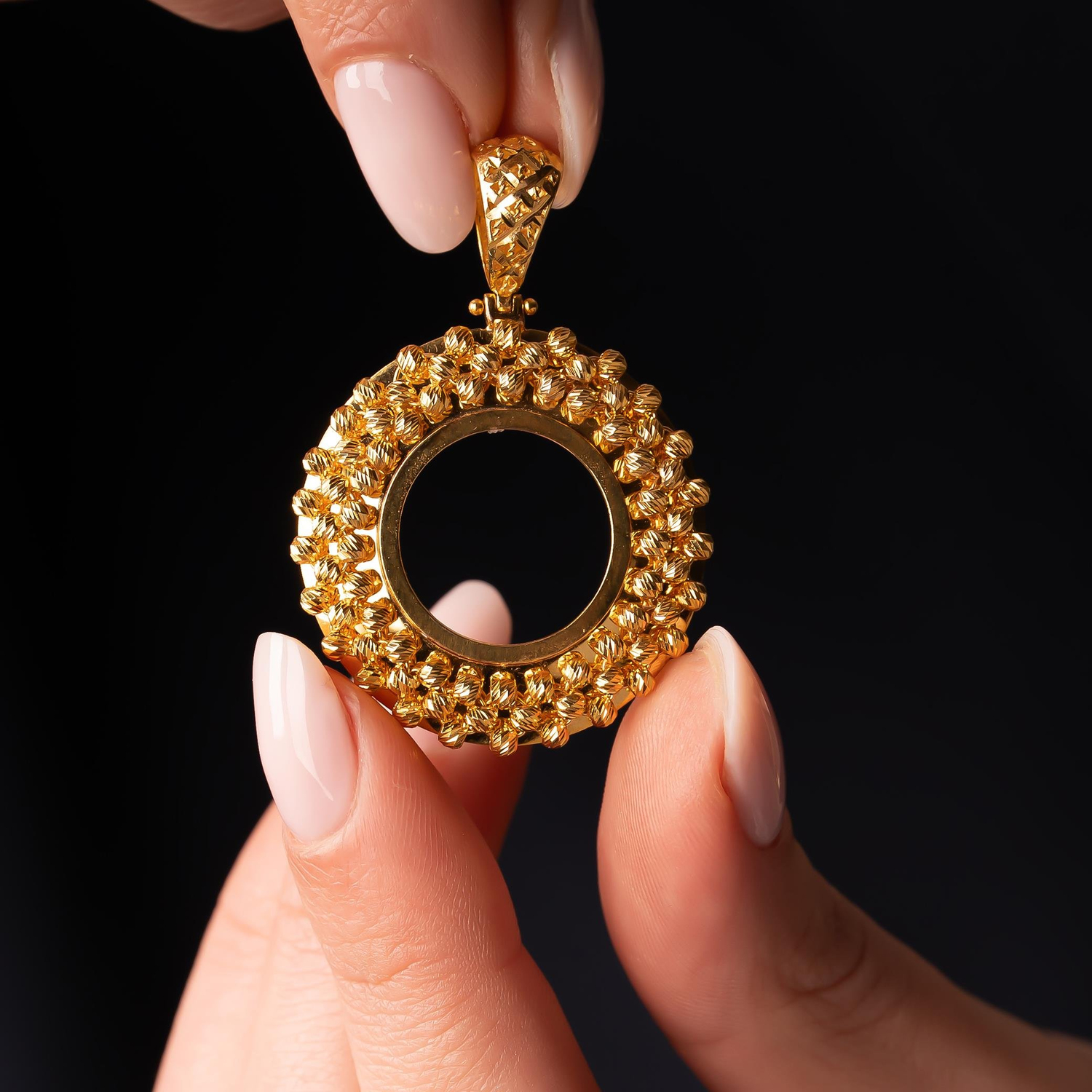 Dorikalı Yarım Altın Çerçevesi 14 Ayar Altın