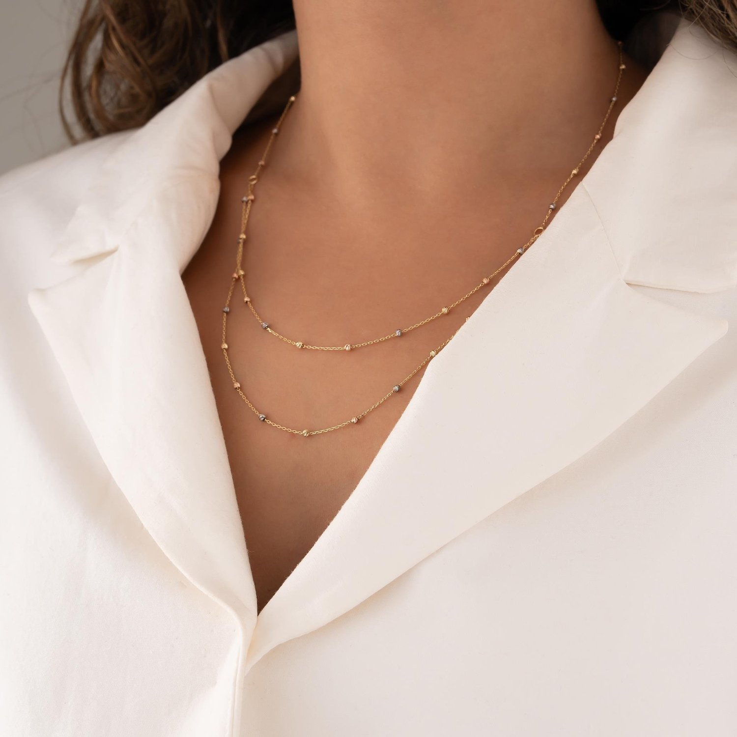 Dorikalı Zincir 14 Ayar Altın