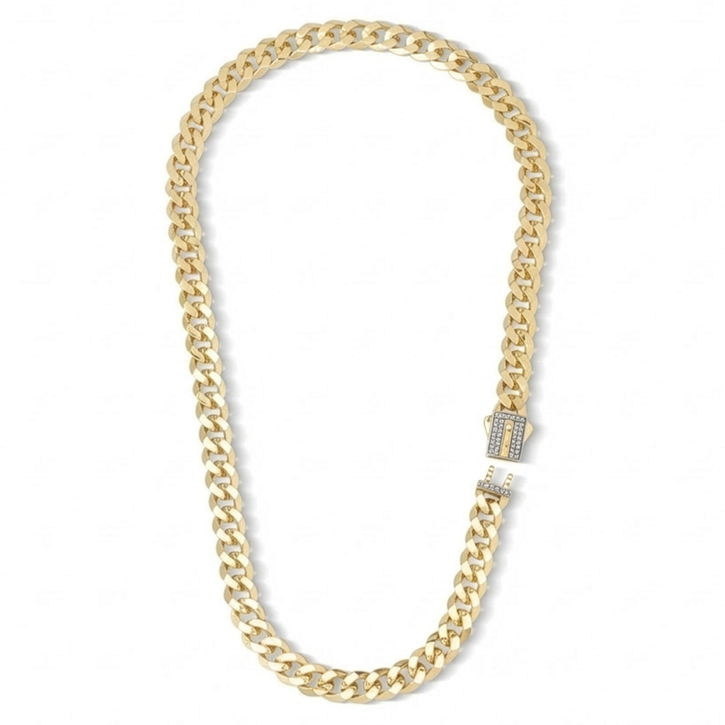 Ema 9Mm Altın Gurmet Zincir