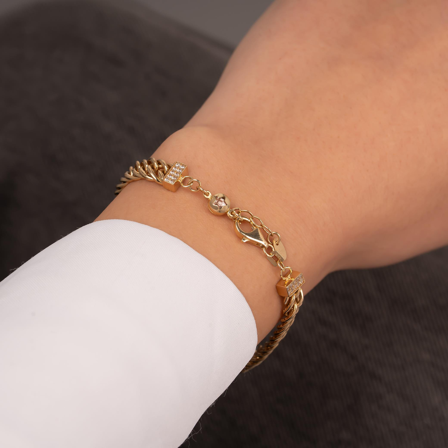 Gurmet 14 Ayar Altın Bileklik