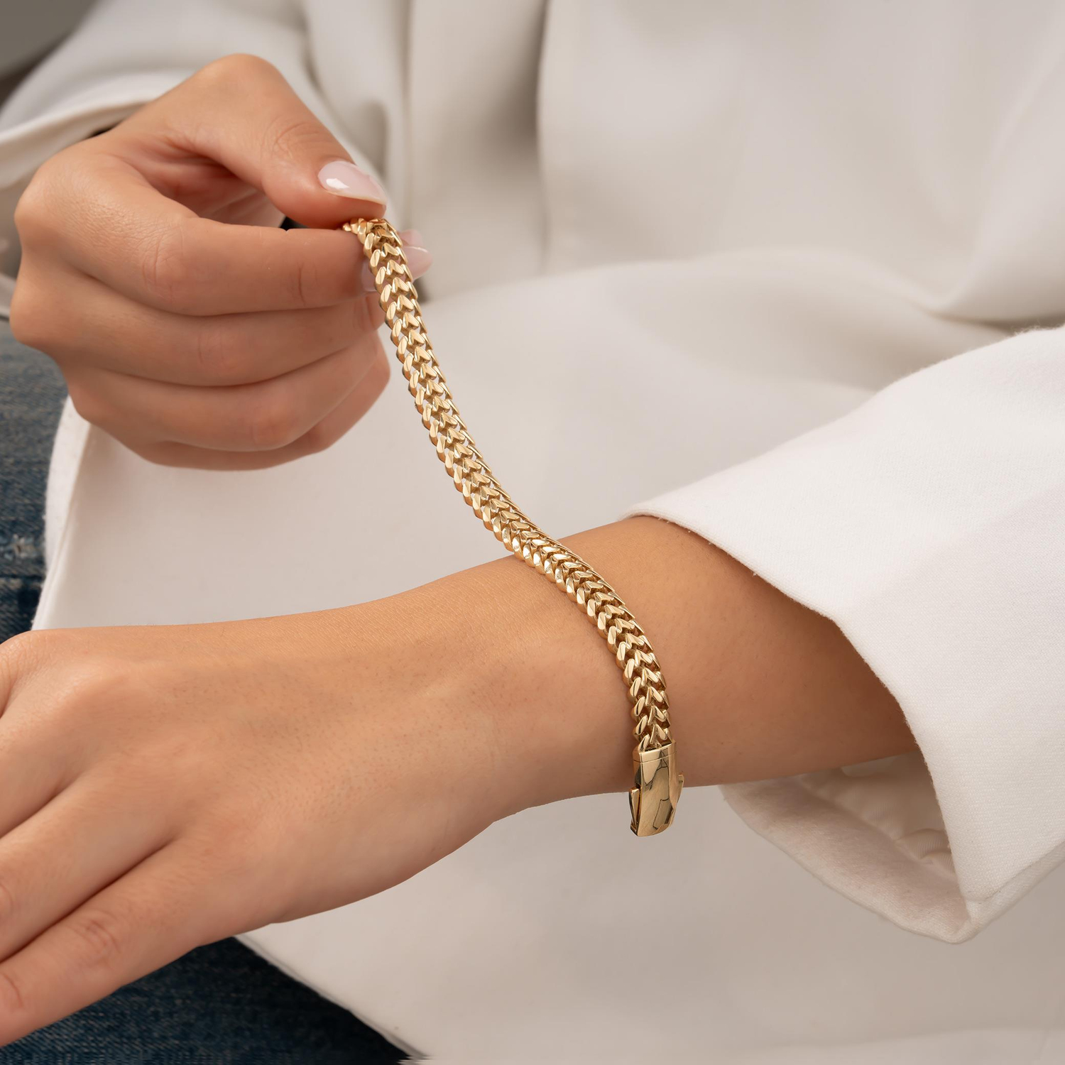 Gurmet 14 Ayar Altın Bileklik