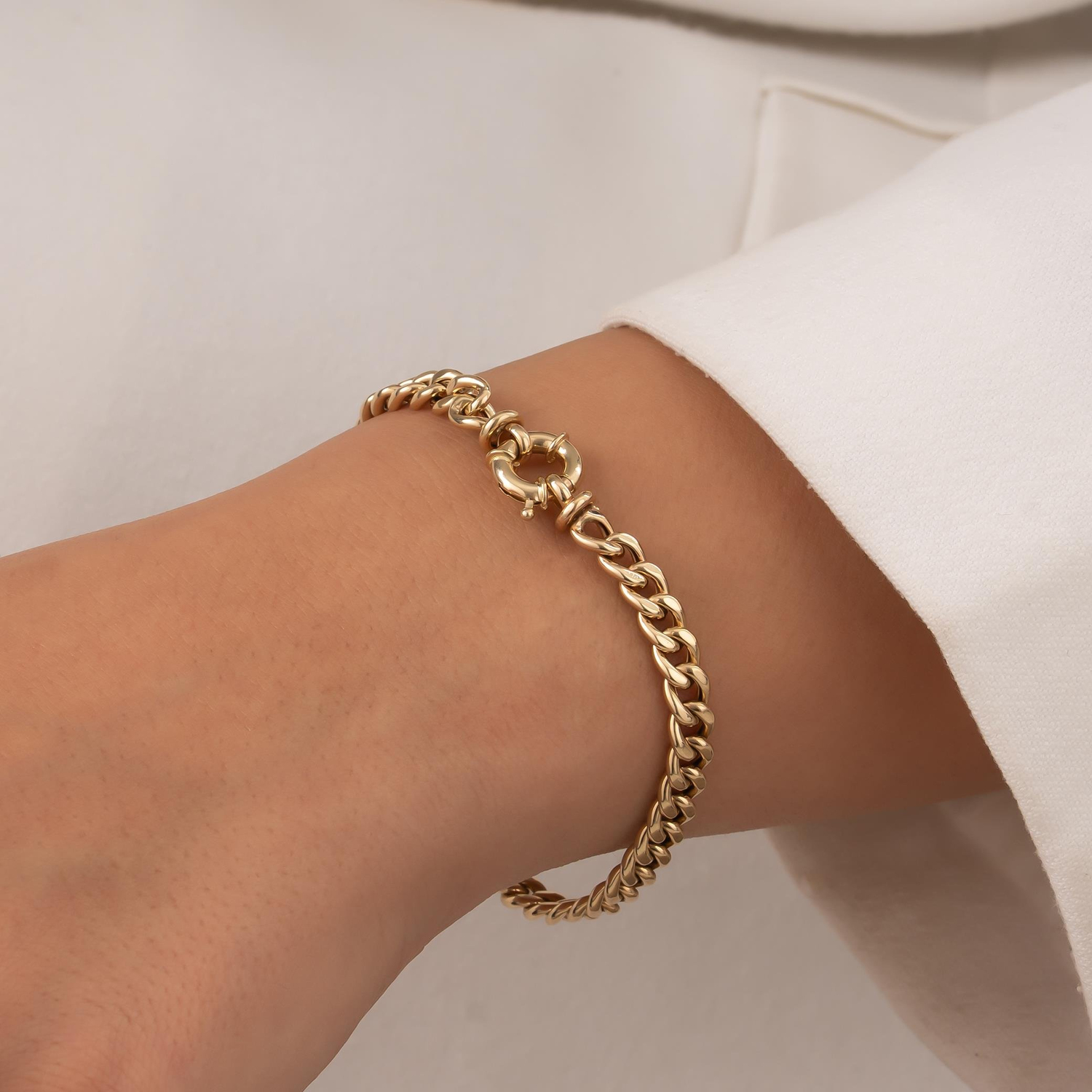 Gurmet 14 Ayar Altın Bileklik