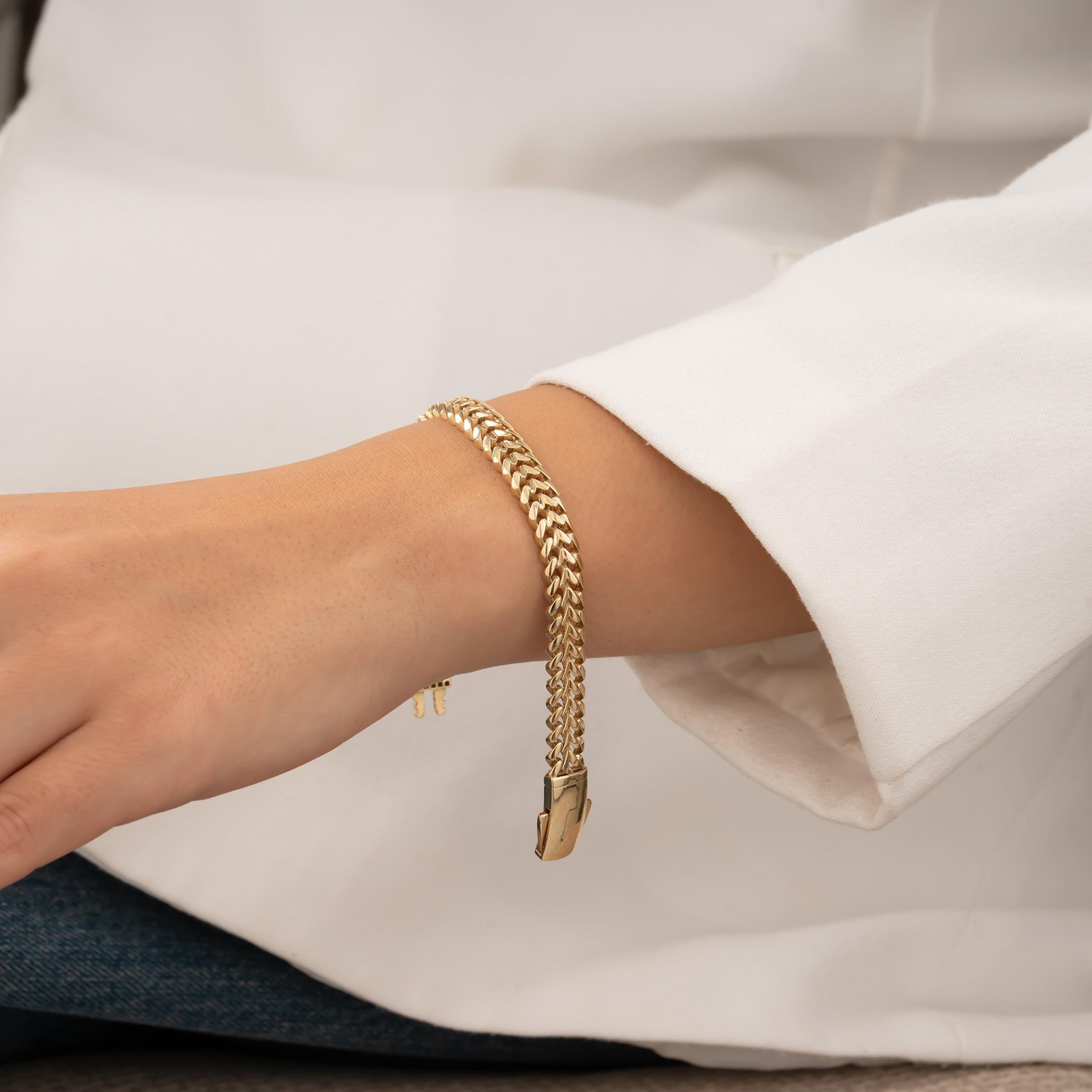 Gurmet 14 Ayar Altın Bileklik