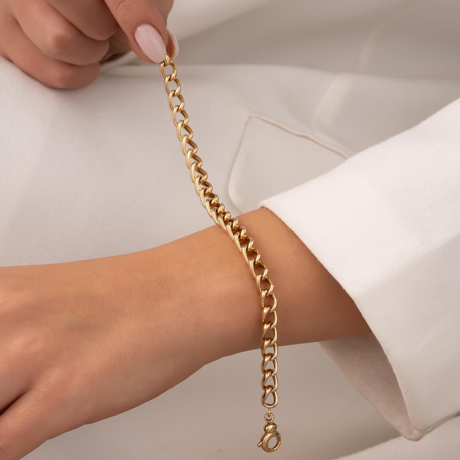 Gurmet 14 Ayar Altın Bileklik