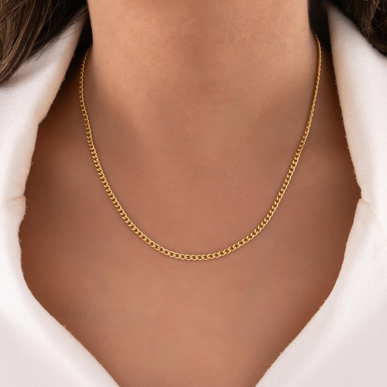 Gurmet Zincir 14 Ayar Altın 3 Mm