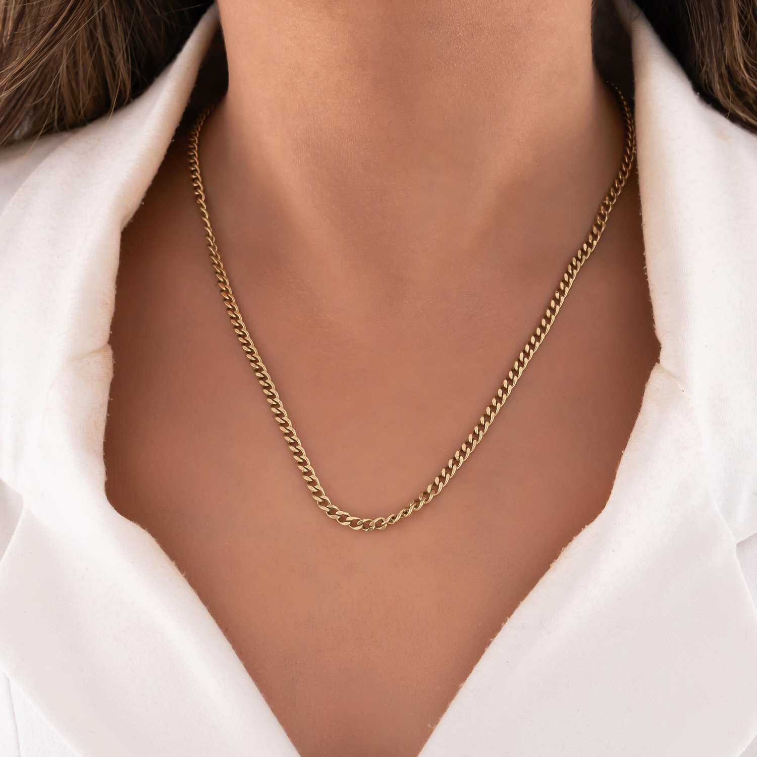 Gurmet Zincir 14 Ayar Altın 3,5 Mm